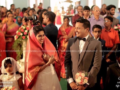 Young and charm couples of the day Basil Joseph and Elizabeth ..#Basilelizabethwedding #eventiaevents #photography #candid